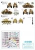 Star Decals 35-C1325 Axis Tank Mix # 7. Czechoslovak and Slovak tanks in WW2. Skoda LT vz. 35, Praga LT 38, PzKpfw 38(t), PzKpfw II Ausf A-C, PzKpfw III Ausf N 1/35